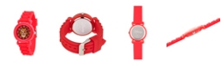 ewatchfactory Disney Lion King Simba Boys' Red Plastic Watch 32mm